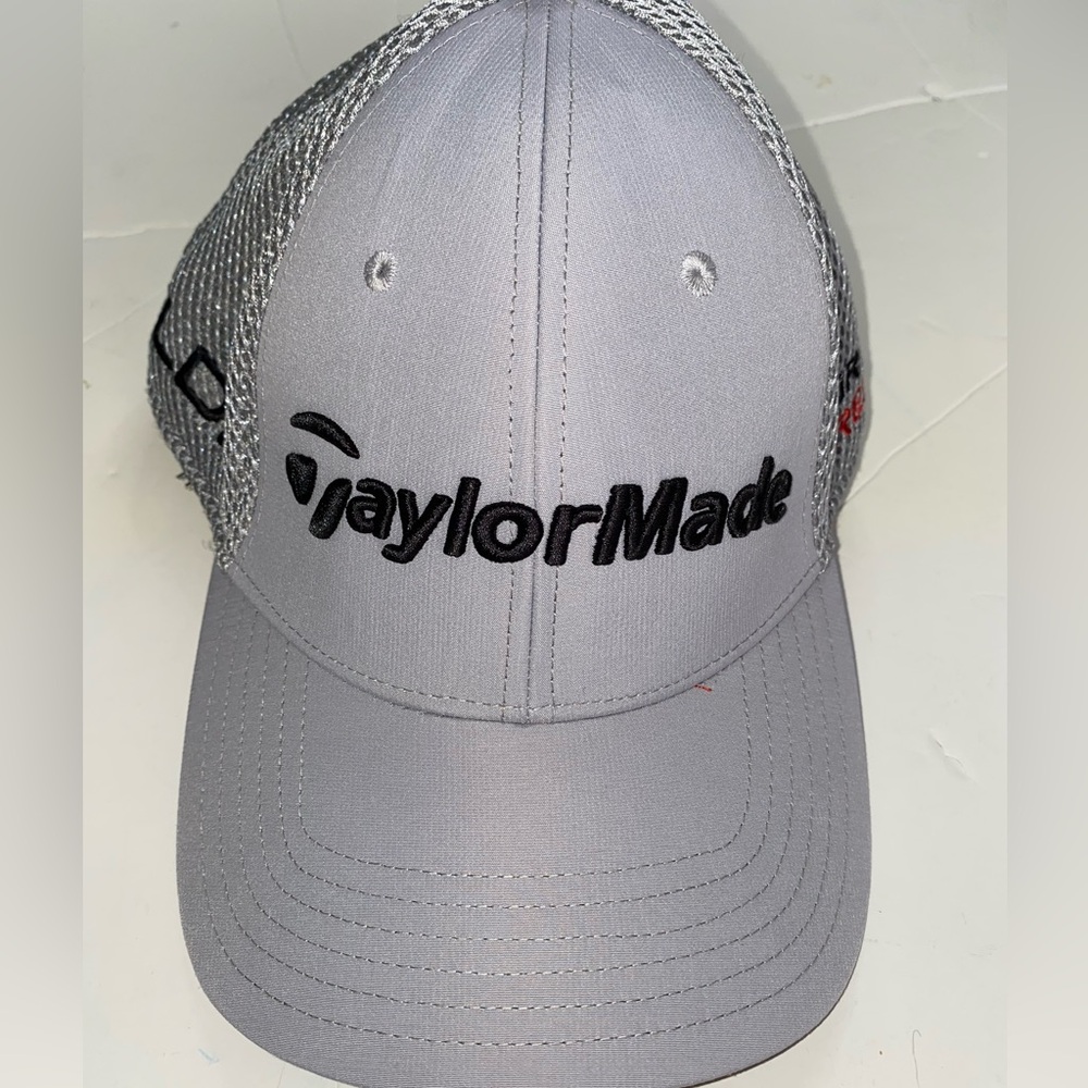 TaylorMade Taylor Made Tour Preferred SLDR Gray Hat Cap Fitted Large/XL EUC